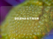 德信德州扑克不用手牌