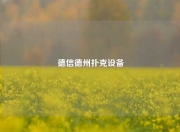 德信德州扑克设备