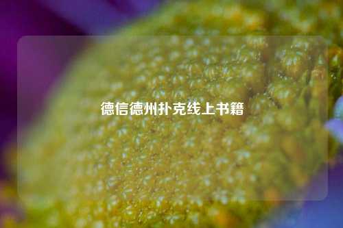 德信德州扑克线上书籍