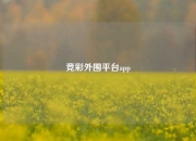 竞彩外围平台app