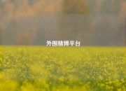 外围赌博平台