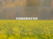 手游德信德州扑克吧