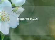 德信德州扑克nuts花
